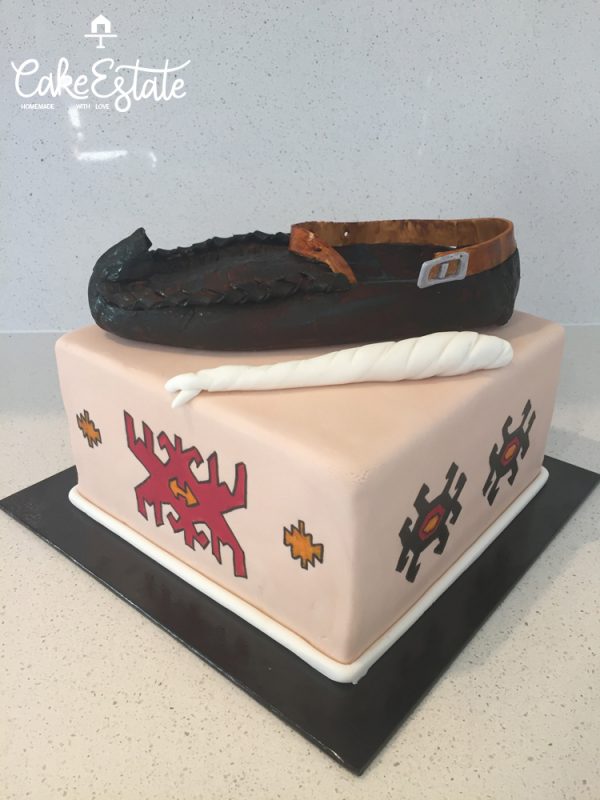 Traditional Shoe butter creme cake